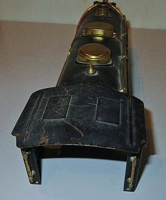 LIONEL #384E STANDARD GAUGE ORIGINAL BOILER/ W/BOILERFRONT/ TRIM PARTS - Image 4 of 4