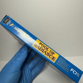 DUNGEON & DRAGONS: POOL OF RADIANCE - NES Game Box ONLY (Advanced D&D) Authentic