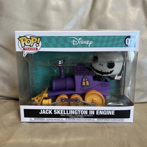 Funko Pop! Trains: Disney - Jack Skellington in Engine #07 new