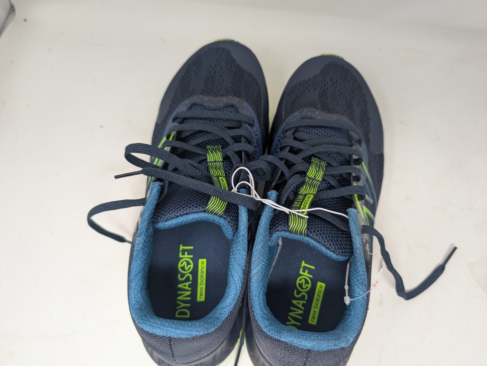 SAOLA Scarpe da corsa New Balance Nitrel v5 uomo 9 extra larghe blu verde lime sneaker