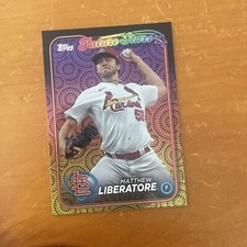 Matthew Liberatore 2024 Topps Series 2 HOLIDAY FOIL FUTURE STARS #584 CARDINALS