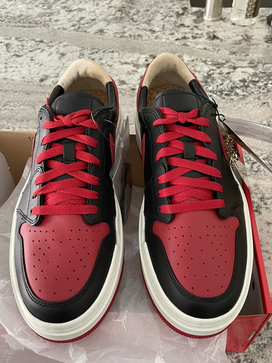 Air Jordan 1 Low Elevate Low SE - Bred - Size W 12 or M 10.5