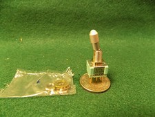 (1) ALCO MTL206N-PC DPDT Safety Locking Toggle Switch 125/250VAC 6/3 Amp NIB NOS