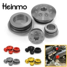 Frame Hole Caps Plug Screw Nut Bolt Cap Cover For Ducati Scrambler 400 800 1100