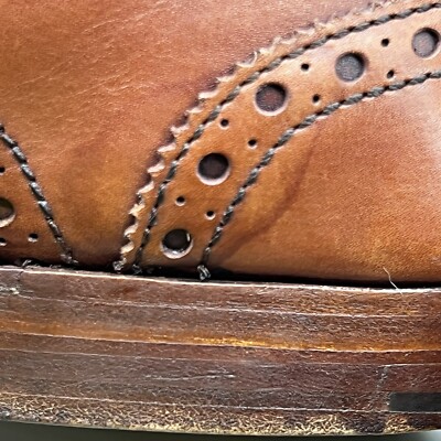 Barker Full Brogue Wingtip Shoes Men display picture 2