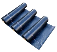 (3 Rolls) 3 Ft x 500 Feet - Woven Ground Cover Landscape Fabric Weed Control 