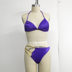 gold bathing suit