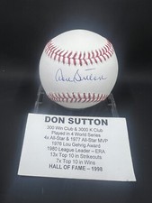 Don Sutton Baseball Cards and Autographed Memorabilia Guide 47