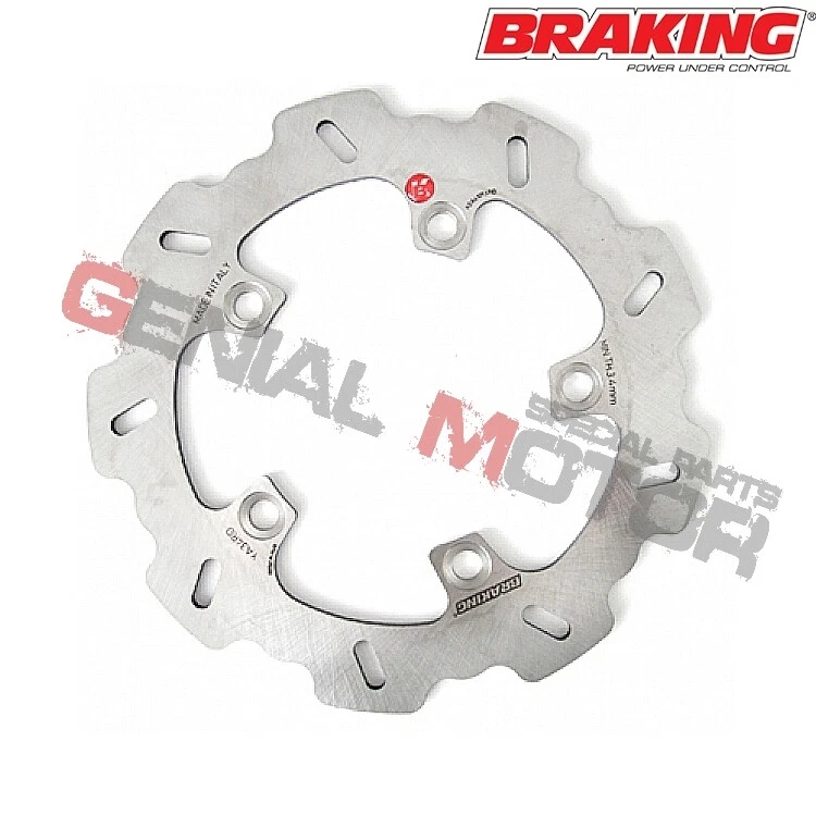 YA34RID Disco Freno Posteriore DX Braking W-FIX per YAMAHA YZF R6 2003 > 2019 Foto 2 de 2