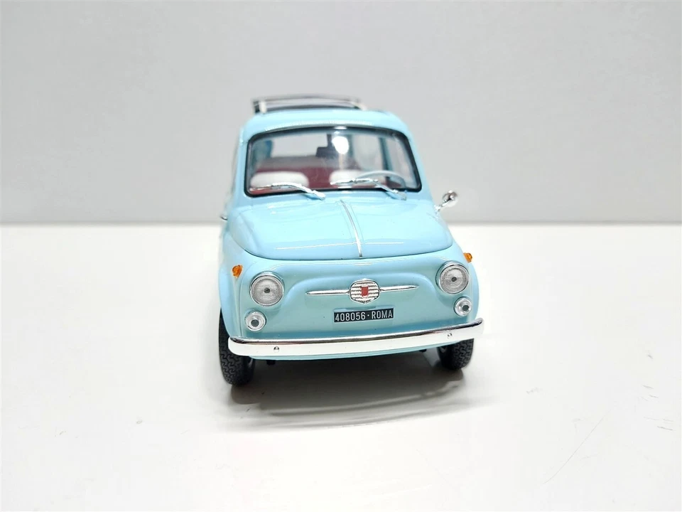 Fiat 500 Giardiniera Blu del 1964 - 1/18 Norev - Immagine 2 di 4
