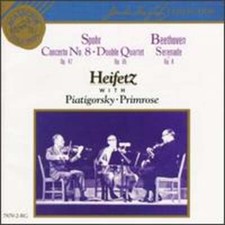 Spohr: Concerto No. 8; Double Quartet; Beethoven: Serenade by Allan Harshman