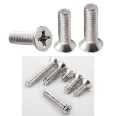 Kit 6 Pkg. Vite Testa Piana Svasata Con Impronta A Croce Tipo Z Zincata - Foto 2