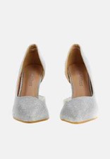 Scarpe Donna Tacco Decoltè Glitterati Decollete Tacchi a Spillo Brillantini