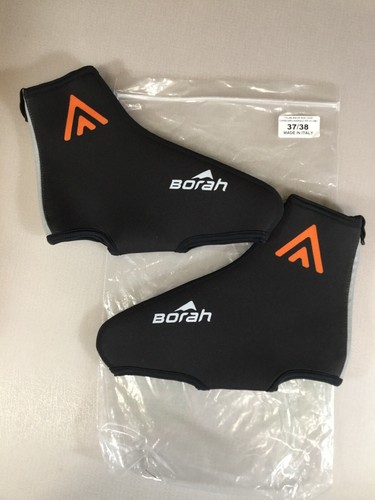 Mt Borah Uhc Rally Cycling Shoe Cover Booties Size 37/38 Euro  (6910-21) - Picture 6 of 7