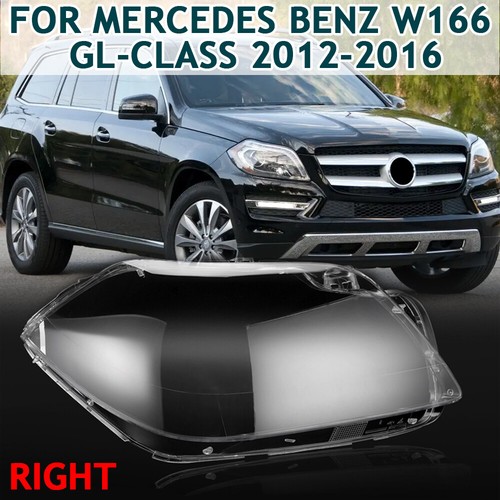 Right Front Headlight Headlamp Lens Cover For Benz W166 GL350 GL450