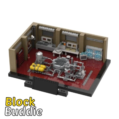 MARKENLOS Breaking Bad Labor Heisenberg Jesse MOC - 1196 Teile - Klemmbaustein