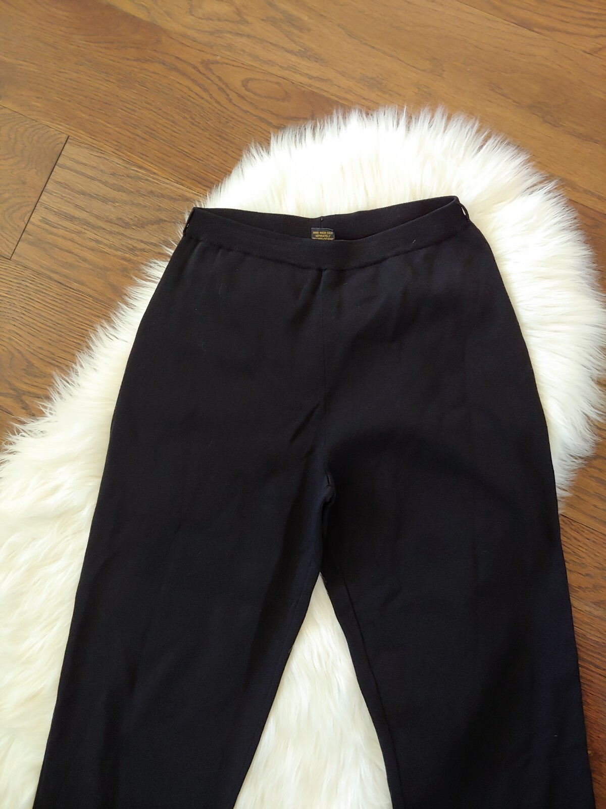 Grace Elements Petite Small Black High Waisted Kn… - image 3