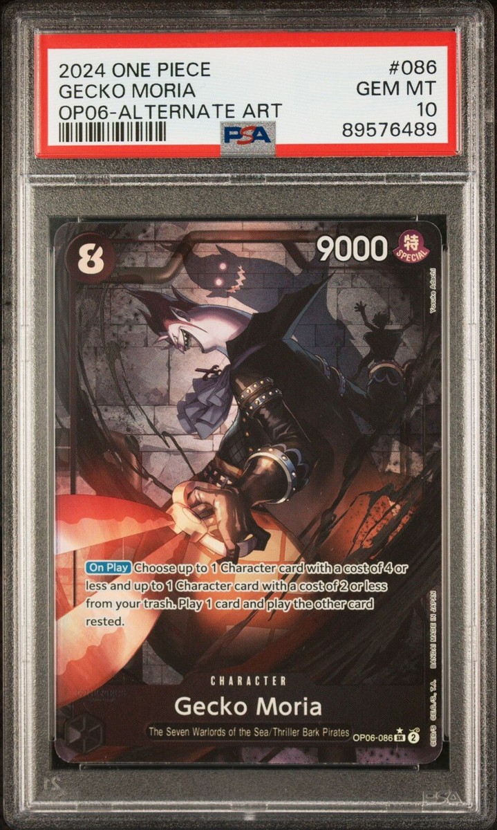 One Piece Wings Of The Captain ENGLISH Gecko Moria Alt Art *GEM