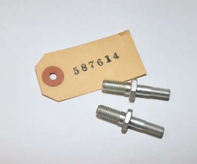 TWO New Piper Aircraft Elevator Hinge Studs, PN 587614, 587-614, YOU GET TWO!