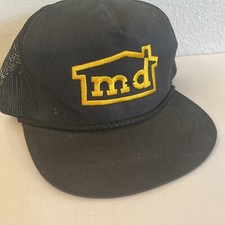 VTG Trucker Mesh Hat Snapback Black MD