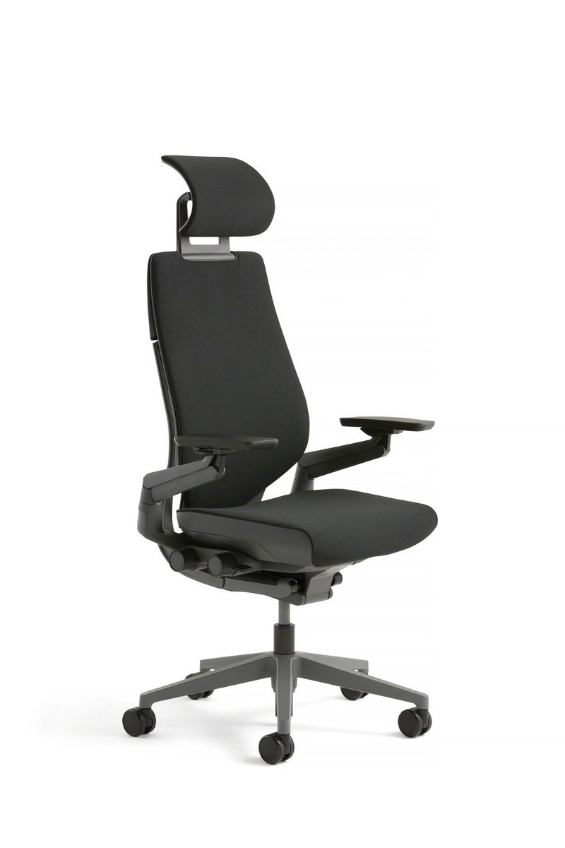Steelcase Gesture Chair Adjustable Headrest & Lumbar Support Steelcase Gesture Chair Adjustable Headrest & Lumbar Support