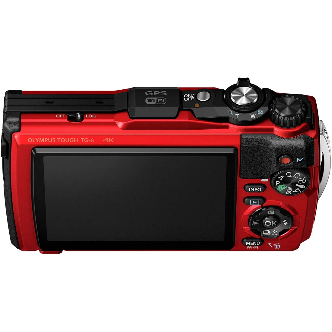 OLYMPUS Tough レッド GPS Wi-F i本体 Olympus Tough TG-6 Adventure-Ready Compact Camera - Red