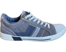 Emiliano Cuero Genuino Canvas Sneakers SZ 8