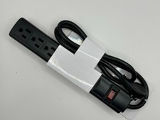 Tripp Lite Tlp6b 6 Outlet Surge Protector Black new new new price is for one.