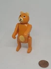 Vintage Fisher Price little people orange bear for Circus