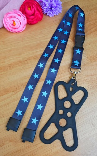 Spirius Mobile phone silicone lanyard belt neck bracelet necklace clip set - 第 137/180 張圖片