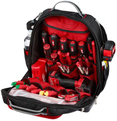 Milwaukee Ultimate Jobsite Backpack Tool Storage Professional Compact Travel New