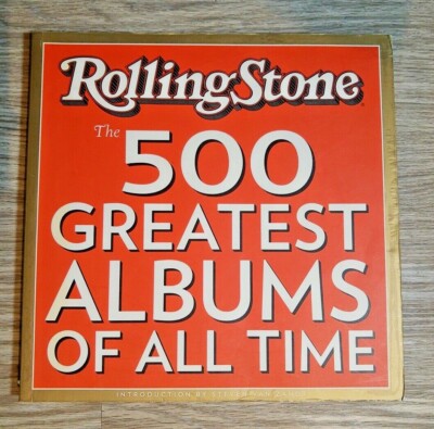 500 Greatest Albums of All Time - Rolling Stone Paperback Book RARE
