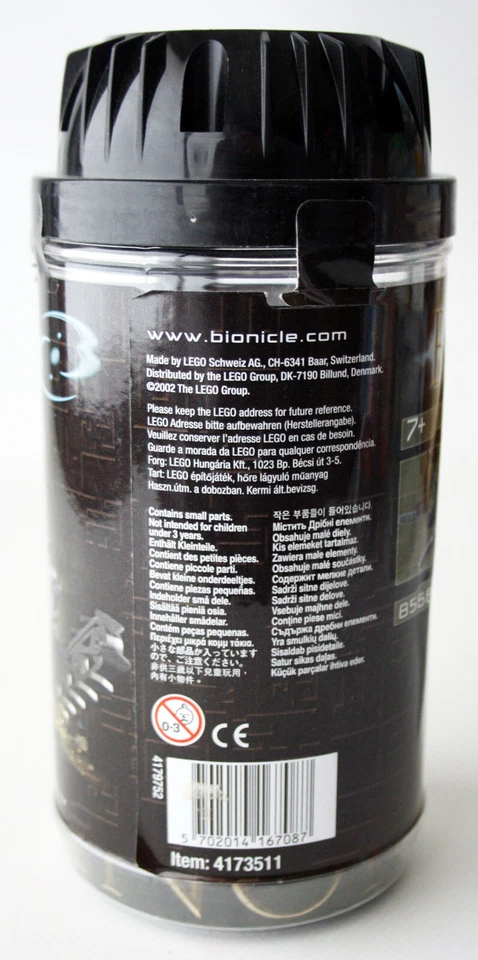 RARE LEGO BIONICLE 8566 TECHNIC ONUA NUVA 2002 NEW SEALED CONTAINER ! - Image 4 of 4