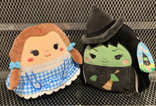 Squishmallows Dorothy  WICKED WITCH of the WEST Wizard Of Oz 85th 8" Set of 2