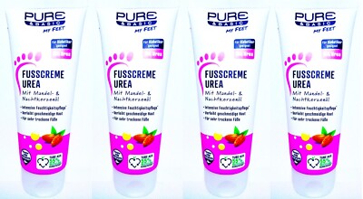 PURE & BASIC My Feet Fuß Creme Urea Fußcreme Mandel Nachtkerzenöl  400 ML #12