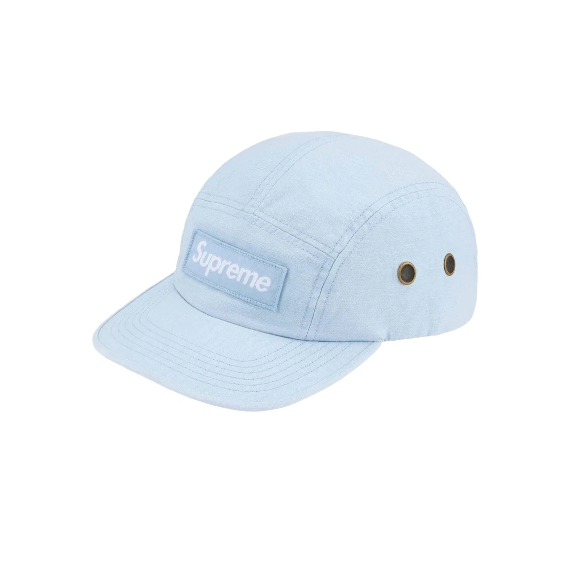 Casquette de camp militaire suprême bleu clair   24SS  