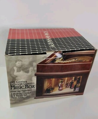 Crosley 19th Century Ballroom Dancers Music Box (MISSING the 8