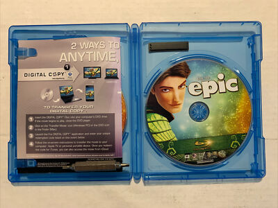 Epic (Blu-ray Disc/DVD, 2013, Widescreen) Free Shipping! | eBay