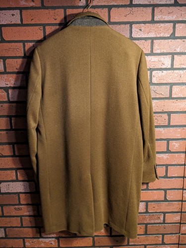 Hart Schaffner Marx Camel SHEFFIELD Wool Cashmere Overcoat Size 40R MSRP $595 - Picture 7 of 8