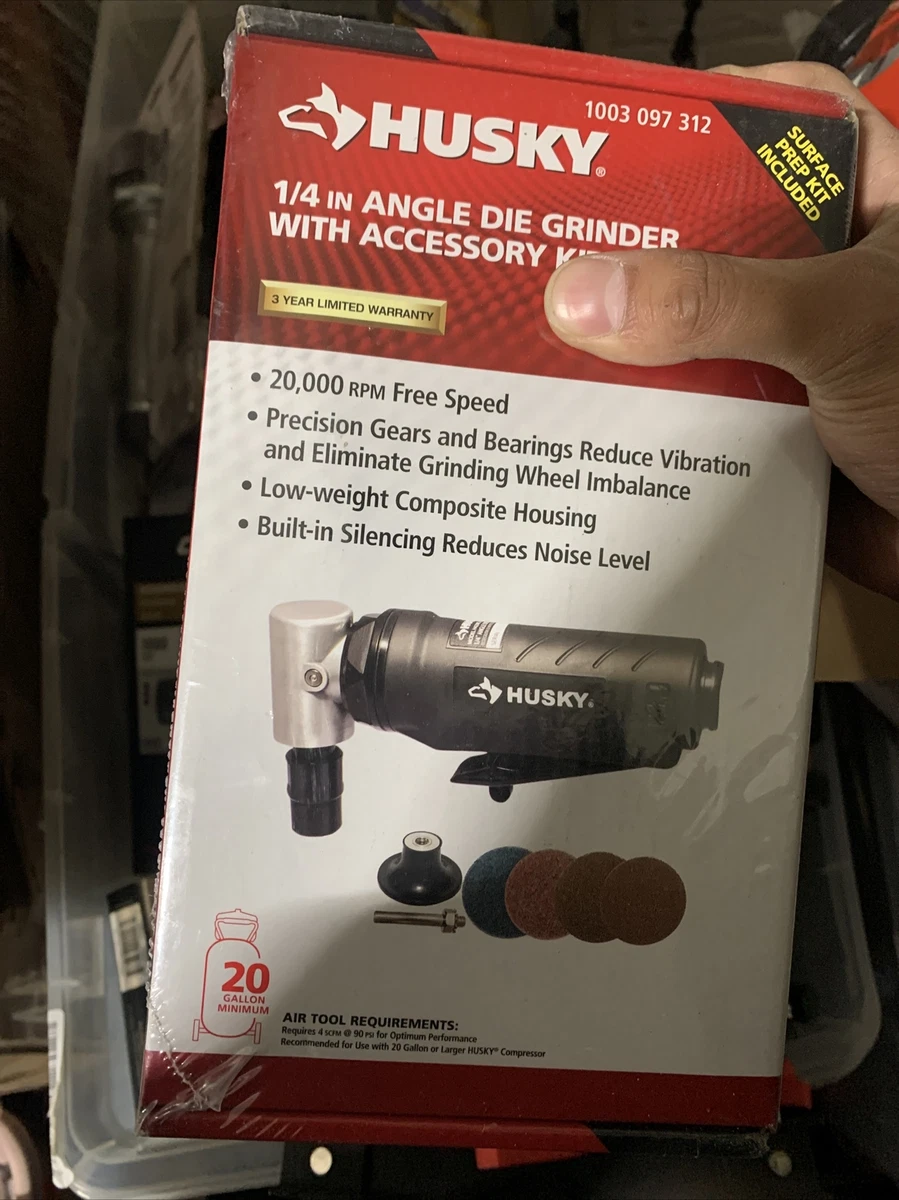 1 4 in. Angle Die Grinder with Accessory Kit eBay