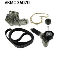 SKF Keilrippenriemensatz Mit Wasserpumpe Vkmc 36070