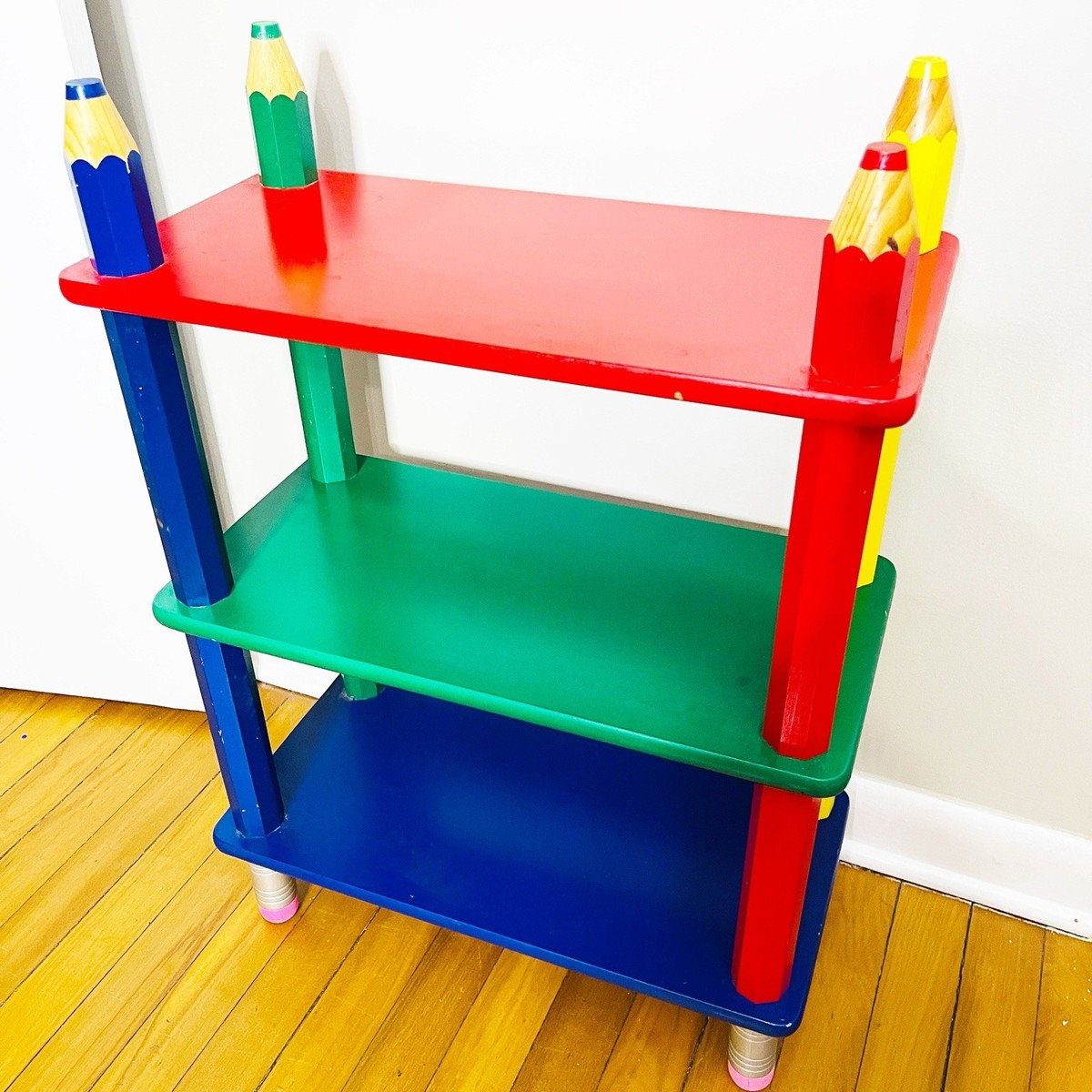 80's ペンシル コーナーシェルフ pierre sala ヴィンテージ Vintage 1980's Pierre Sala Pencil Bookcase 3 Shelves Primary