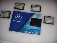 STOCK 5 BATTERIE SLIM ORIGINALI MOTOROLA STARTAC 130 70 75 85 VINTAGE  LOTTO S2