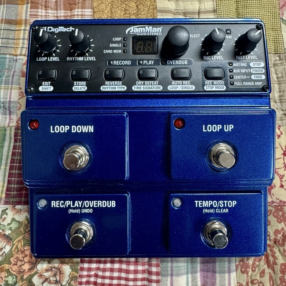 Used DigiTech JamMan Stereo Looping Station - Image 4 of 4