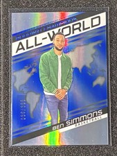 2022 Upper Deck Goodwin Champions - All-World Ben Simmons #AW-8 Blue 86/399