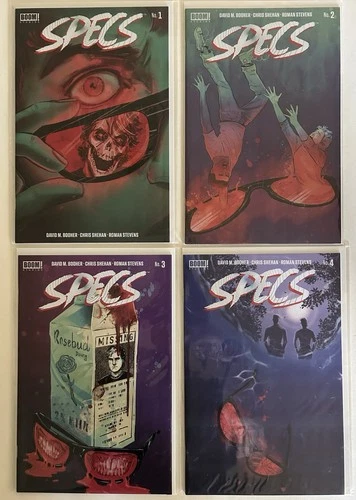 Specs #1-4 NM Complete Horror Series Unread 1st Print Main A Covers Boom! Comics
