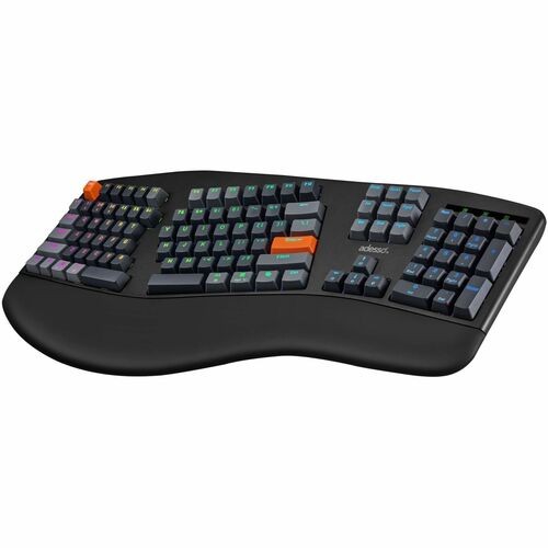 Adesso Easy Touch 1500 Ergonomic Mechanical Keyboard with Ch