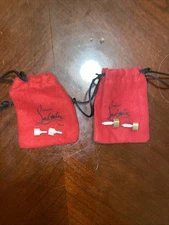 Christian Louboutin Heel Taps Tip Replacement Brown And Pink