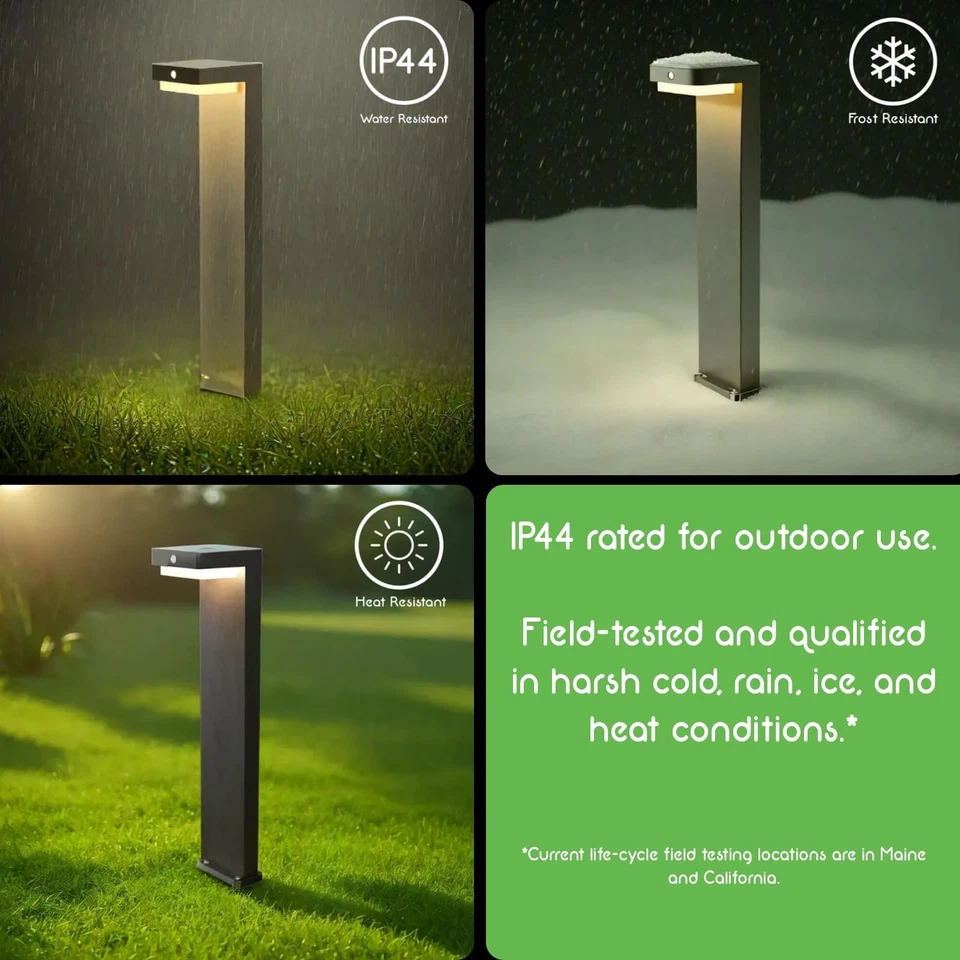- Solar Pathway Lights - Walkway Solar Lights for Outside - PIR Sensor & Two ... - Image 4 of 4