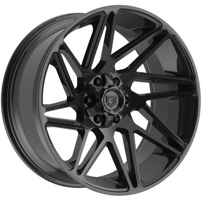 4/Gear Off Road 777B Vortex Gloss Black 22x10 6x135 / 6x5.5 -19mm